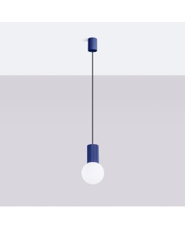 Lampa wisząca HALO 1 ultramaryna Sollux SL.1739