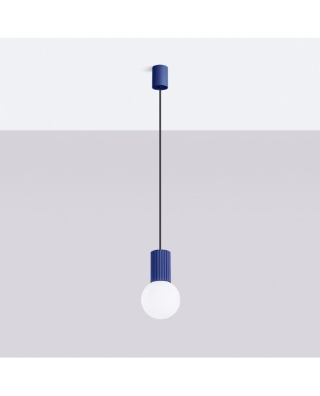 Lampa wisząca HALO 1 ultramaryna Sollux SL.1739