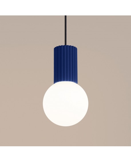 Lampa wisząca HALO 1 ultramaryna Sollux SL.1739