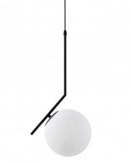 LAMPA WISZĄCA NOWOCZESNA CZARNA SORENTO D20 LUMINA DECO