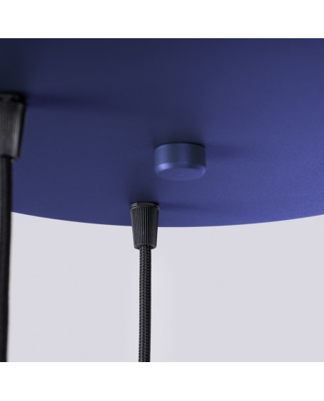 Lampa wisząca HALO 3P ultramaryna Sollux SL.1740