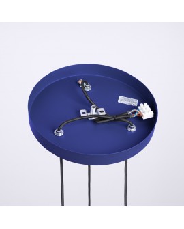 Lampa wisząca HALO 3P ultramaryna Sollux SL.1740