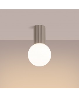 Plafon HALO taupe IP44 Sollux SL.1743