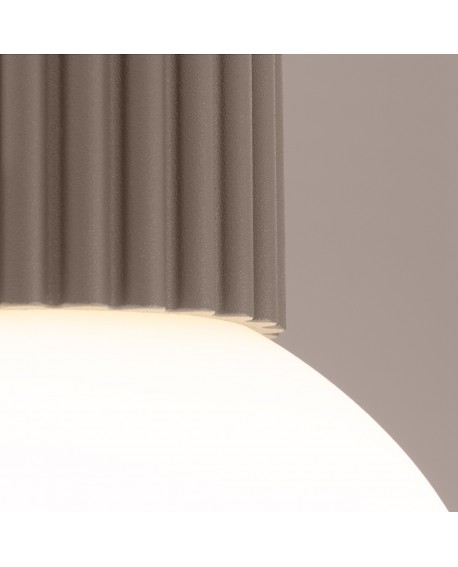 Plafon HALO taupe IP44 Sollux SL.1743