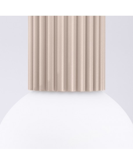 Plafon HALO taupe IP44 Sollux SL.1743