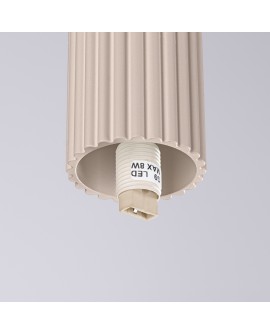 Plafon HALO taupe IP44 Sollux SL.1743