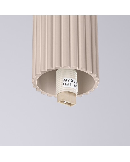 Plafon HALO taupe IP44 Sollux SL.1743