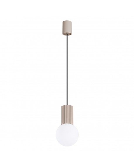 Lampa wisząca HALO 1 taupe Sollux SL.1744