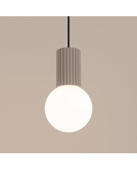 Lampa wisząca HALO 1 taupe Sollux SL.1744