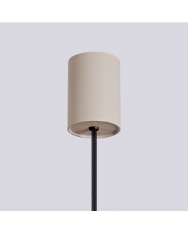 Lampa wisząca HALO 1 taupe Sollux SL.1744