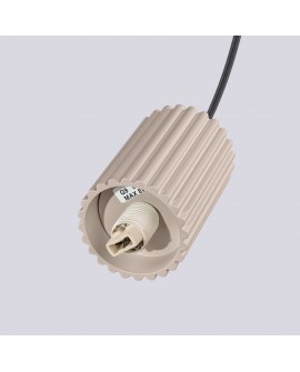 Lampa wisząca HALO 1 taupe Sollux SL.1744