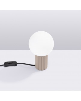 Lampa biurkowa HALO taupe Sollux SL.1746