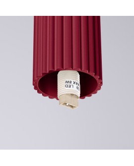 Plafon HALO burgund IP44 Sollux SL.1748