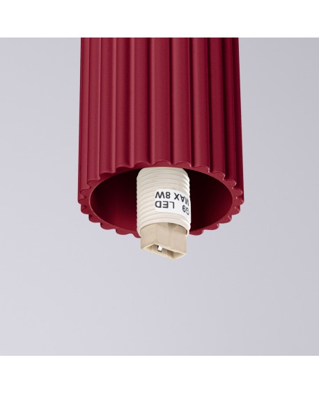 Plafon HALO burgund IP44 Sollux SL.1748
