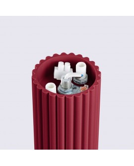 Plafon HALO burgund IP44 Sollux SL.1748