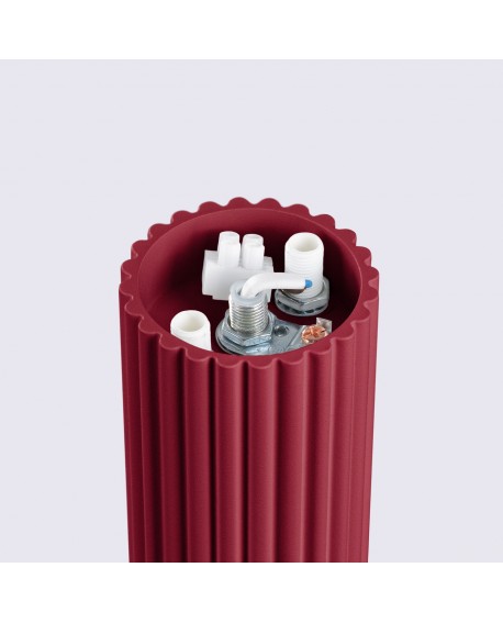 Plafon HALO burgund IP44 Sollux SL.1748