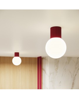 Plafon HALO burgund IP44 Sollux SL.1748