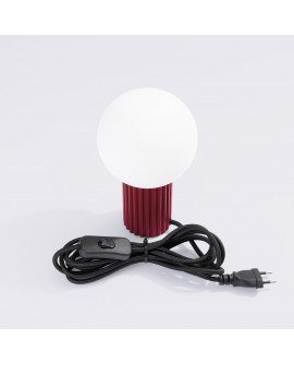 Lampa biurkowa HALO burgund Sollux SL.1751