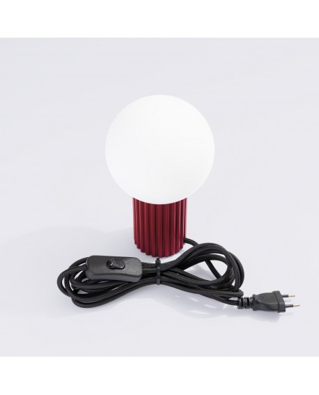 Lampa biurkowa HALO burgund Sollux SL.1751