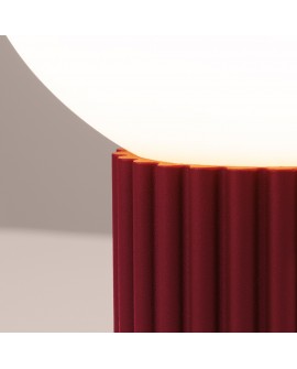 Lampa biurkowa HALO burgund Sollux SL.1751