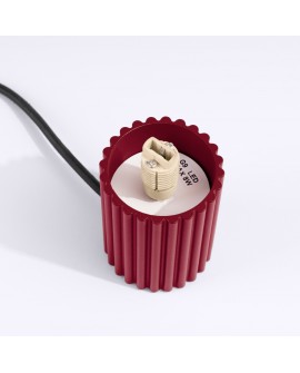 Lampa biurkowa HALO burgund Sollux SL.1751