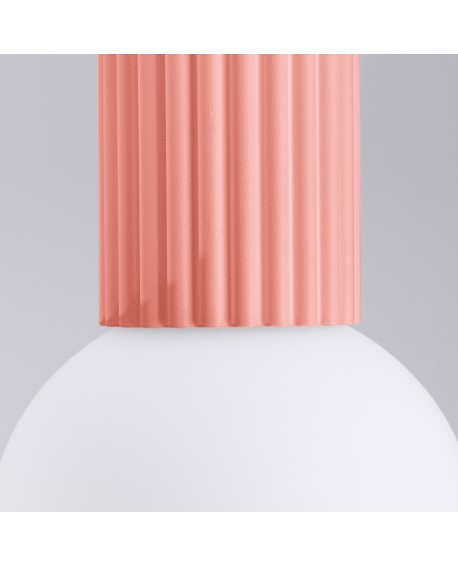 Plafon HALO brzoskwiniowy IP44 Sollux SL.1753