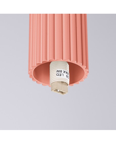 Plafon HALO brzoskwiniowy IP44 Sollux SL.1753