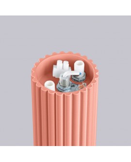 Plafon HALO brzoskwiniowy IP44 Sollux SL.1753