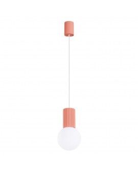 Lampa wisząca HALO 1 brzoskwiniowa Sollux SL.1754