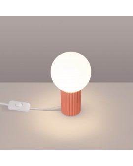 Lampa biurkowa HALO brzoskwiniowa Sollux SL.1756