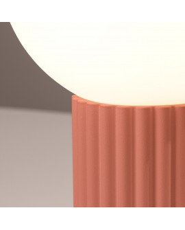 Lampa biurkowa HALO brzoskwiniowa Sollux SL.1756