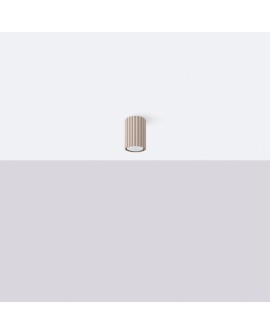 Plafon KARBON 10 taupe Sollux SL.1758