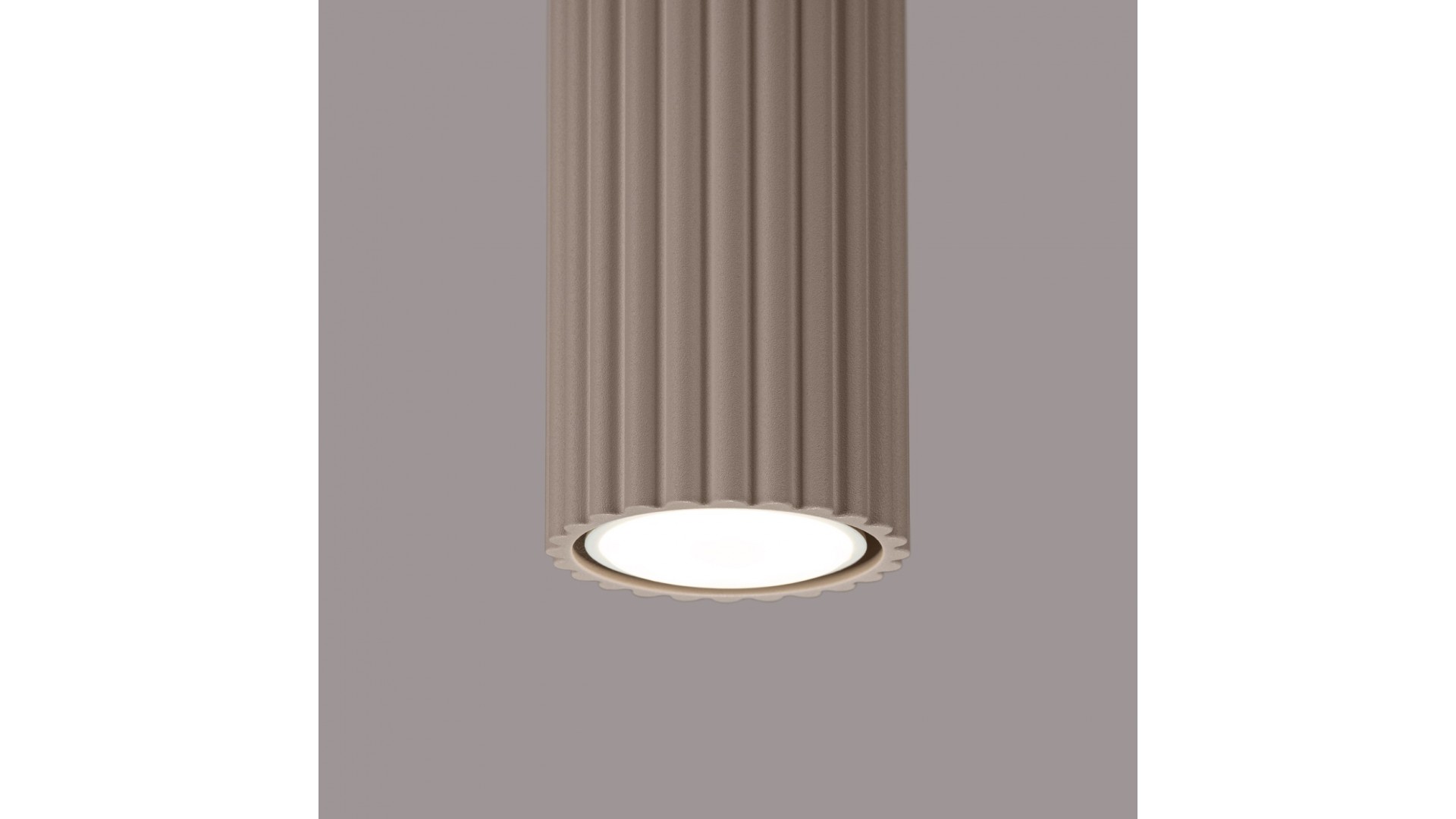 Plafon KARBON 10 taupe Sollux SL.1758