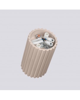 Plafon KARBON 10 taupe Sollux SL.1758