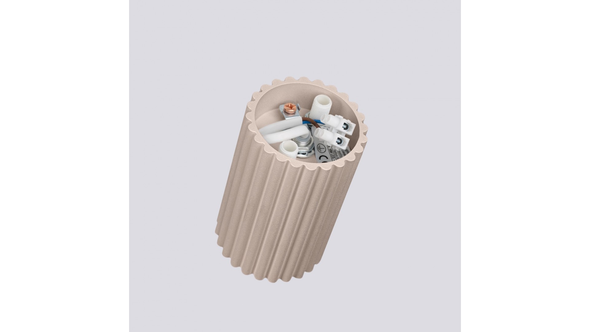 Plafon KARBON 10 taupe Sollux SL.1758
