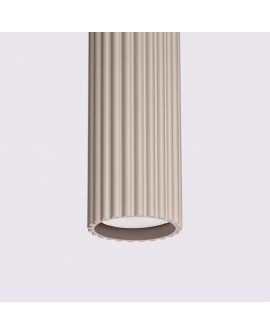 Lampa wisząca KARBON 1 taupe Sollux SL.1759