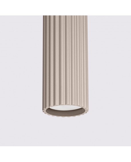 Lampa wisząca KARBON 1 taupe Sollux SL.1759