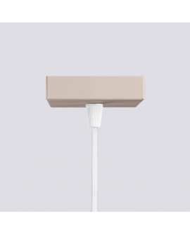 Lampa wisząca KARBON 1 taupe Sollux SL.1759