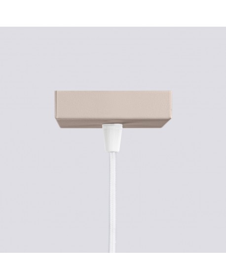 Lampa wisząca KARBON 1 taupe Sollux SL.1759