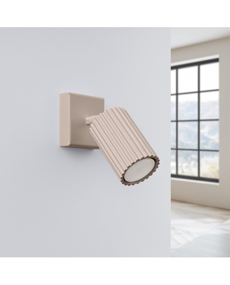 Kinkiet KARBON taupe Sollux SL.1761