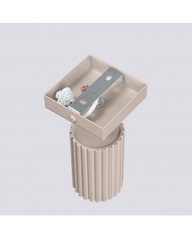 Kinkiet KARBON taupe Sollux SL.1761