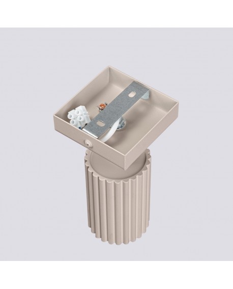 Kinkiet KARBON taupe Sollux SL.1761