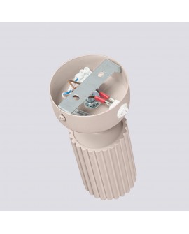 Kinkiet KARBON taupe z włącznikiem Sollux SL.1762