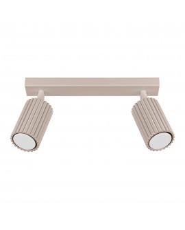 Plafon KARBON 2 taupe Sollux SL.1763