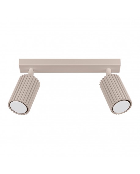 Plafon KARBON 2 taupe Sollux SL.1763