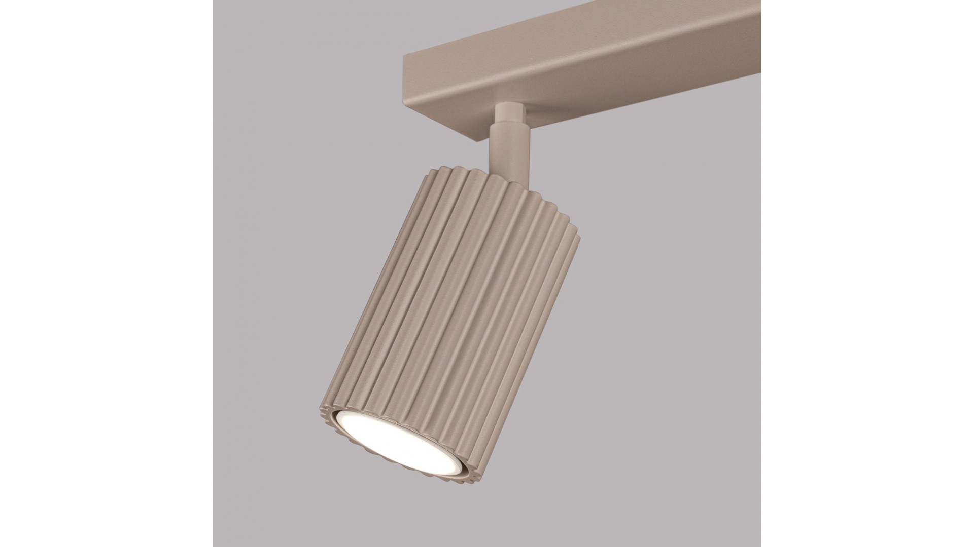 Plafon KARBON 2 taupe Sollux SL.1763