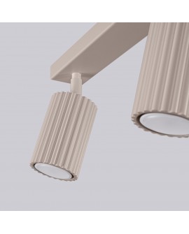 Plafon KARBON 3L taupe Sollux SL.1764