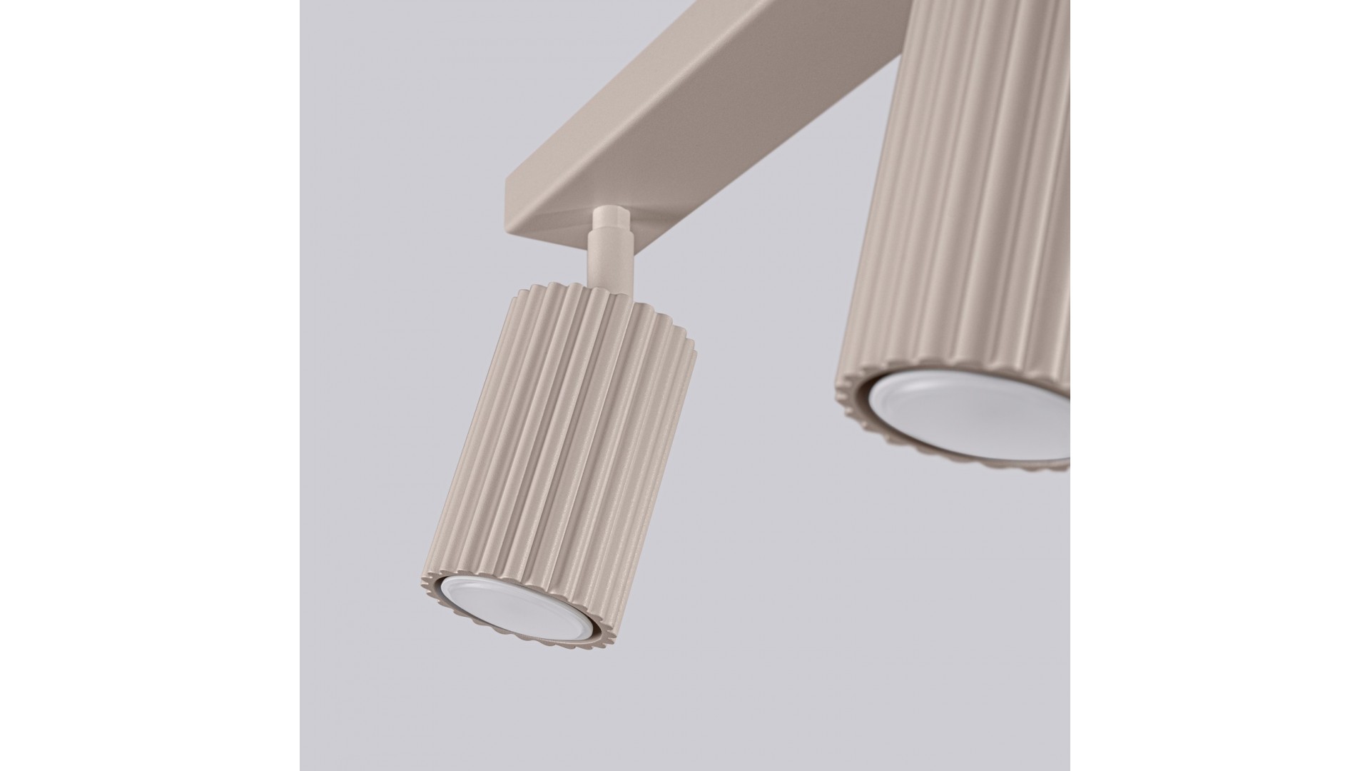 Plafon KARBON 3L taupe Sollux SL.1764