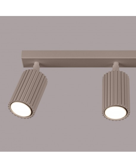 Plafon KARBON 3L taupe Sollux SL.1764