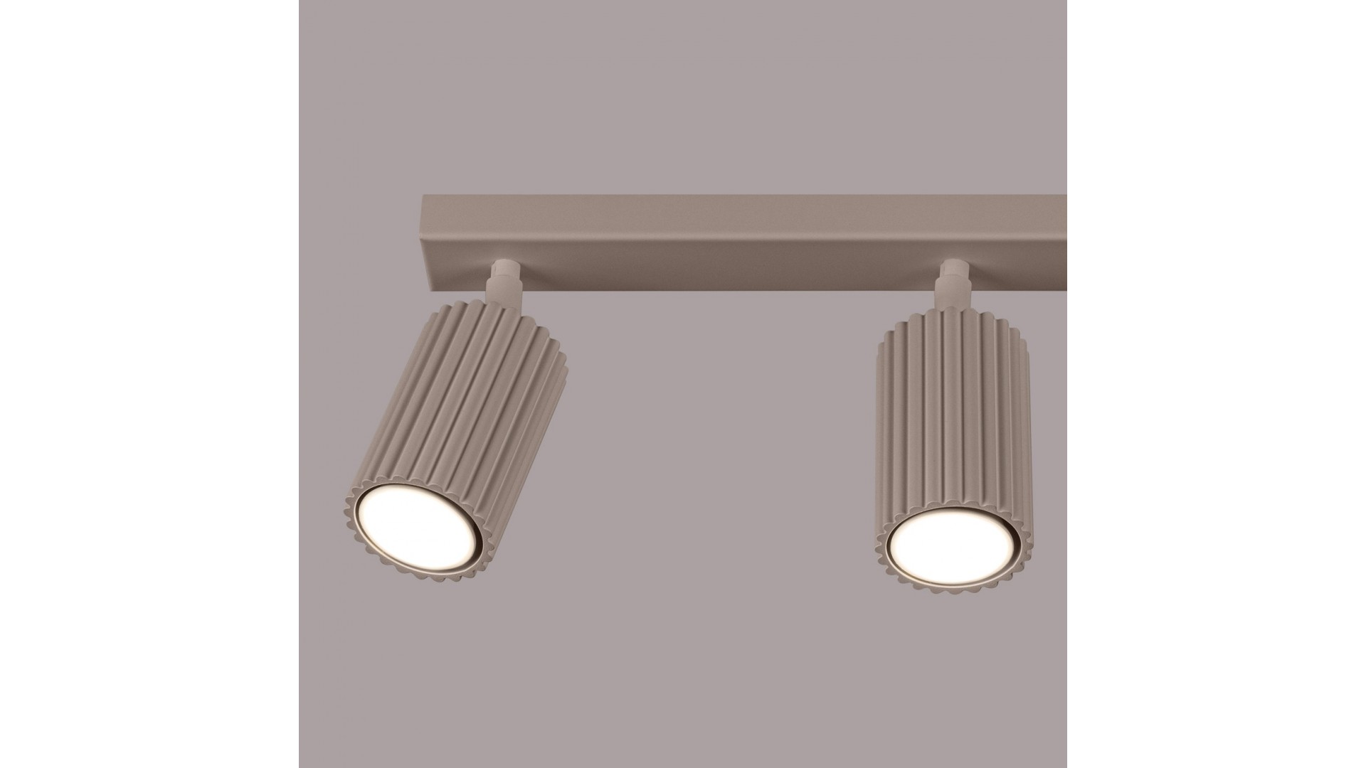 Plafon KARBON 3L taupe Sollux SL.1764